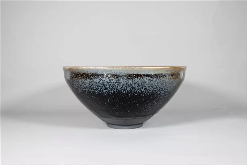 束口黑底油滴盏